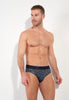 Fontainebleau Mini Briefs | Navy Print 403076-P0RA