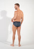 Fontainebleau Mini Briefs | Navy Print 403076-P0RA
