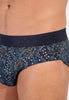 Fontainebleau Mini Briefs | Navy Print 403076-P0RA