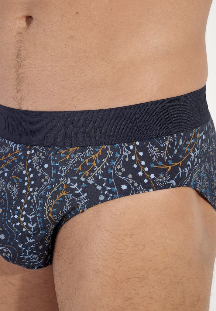 Fontainebleau Mini Briefs | Navy Print 403076-P0RA