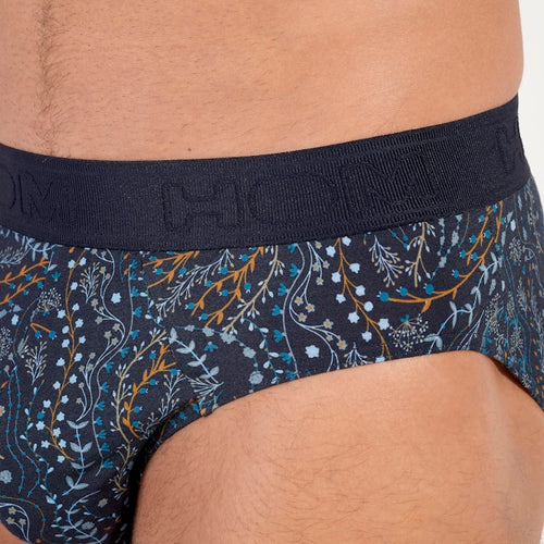 Fontainebleau Mini Briefs | Navy Print 403076-P0RA