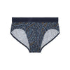 Fontainebleau Mini Briefs | Navy Print 403076-P0RA
