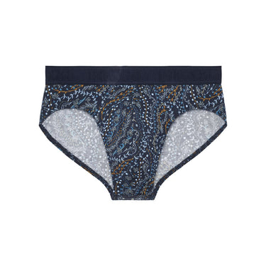 Fontainebleau Mini Briefs | Navy Print 403076-P0RA