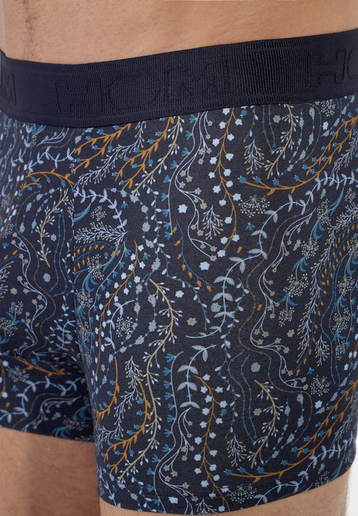 Fontainebleau Boxer Briefs | Navy Print 403077-P0RA