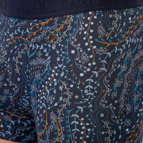 Fontainebleau Boxer Briefs | Navy Print 403077-P0RA