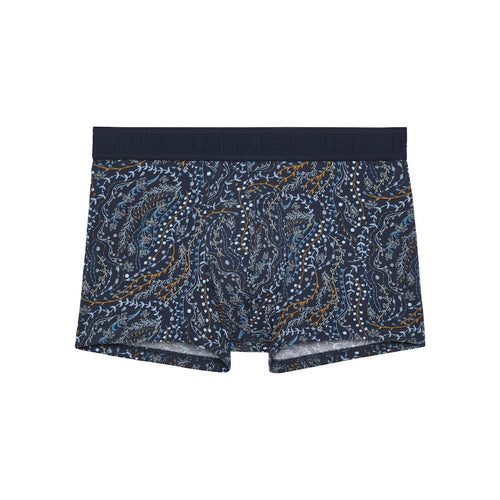 Fontainebleau Boxer Briefs | Navy Print 403077-P0RA