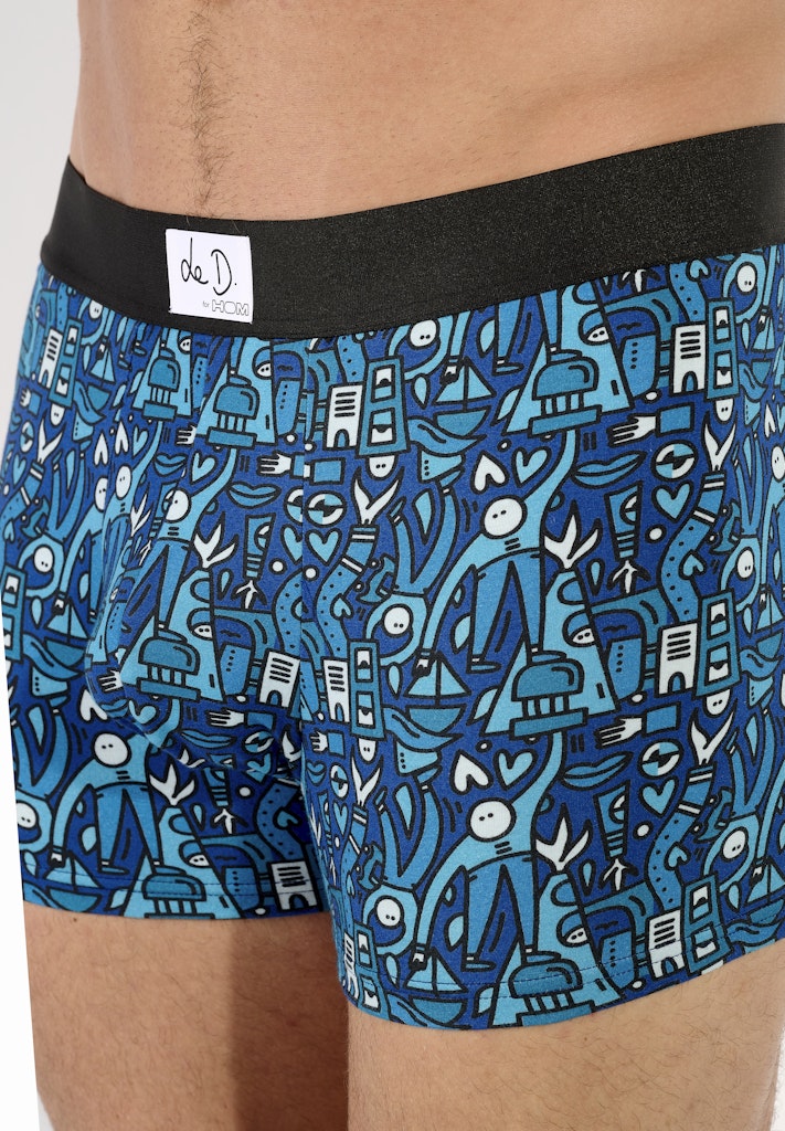Voyages Boxer Briefs | Blue Print 403082-P0BI
