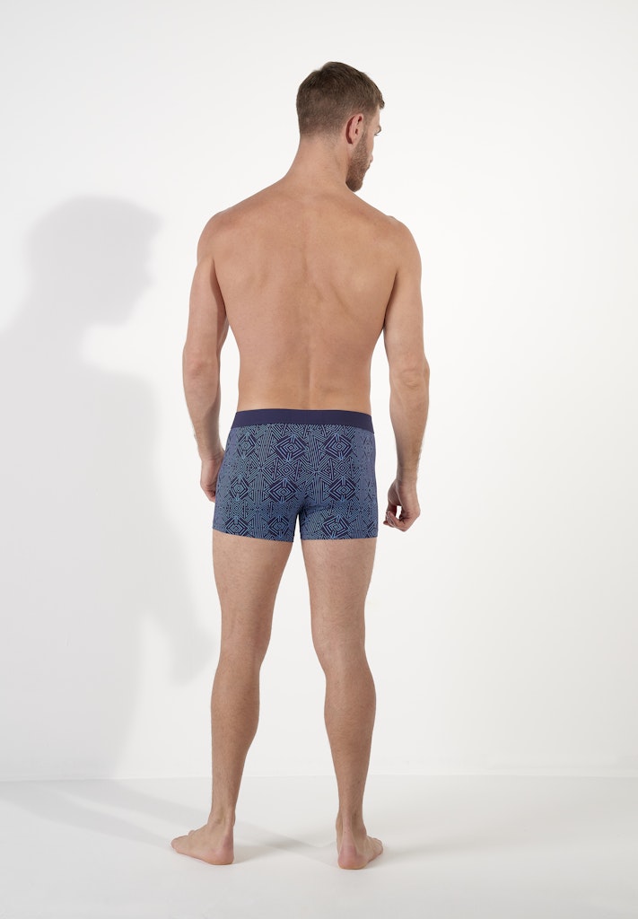 Jay Boxer Briefs Ho1 | Navy Print 403083-P0RA