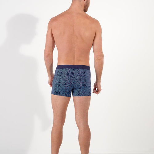 Jay Boxer Briefs Ho1 | Navy Print 403083-P0RA