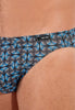 Aloys Comfort Micro Briefs | Dark Grey Print 403085-P284