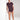 Carlyle Tee-Shirt V Neck | Bordeaux Print 403092-P0ZQ