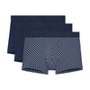 John #2 Boxer Briefs 3p | Navyprint/Navy/Navy 403102-T037