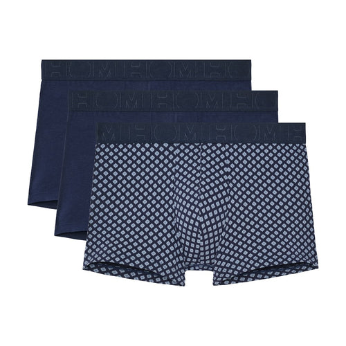 John #2 Boxer Briefs 3p | Navyprint/Navy/Navy 403102-T037