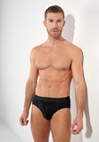 Neels #2 Mini Briefs Ho1 2p | Black/Black Print 403103-D042