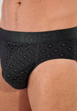 Neels #2 Mini Briefs HO1 2-Pack | Black/Black Print 403103-D042