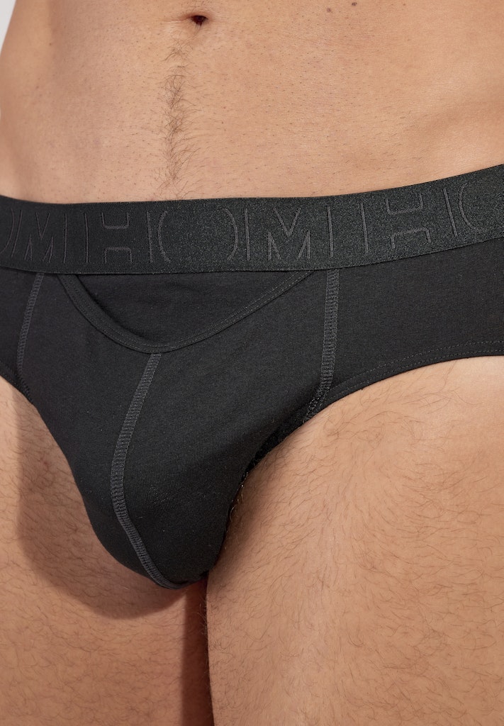Neels #2 Mini Briefs Ho1 2p | Black/Black Print 403103-D042