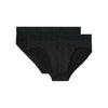 Neels #2 Mini Briefs Ho1 2p | Black/Black Print 403103-D042