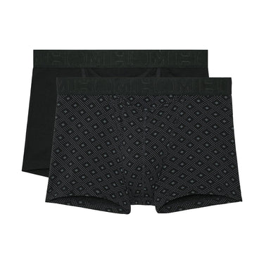 Neels #2 Boxer Briefs Ho1 2p | Black/Black Print 403104-D042