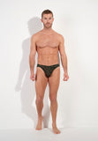 Vizzavona Comfort Micro Briefs | Khaki Print 403106-P0XD
