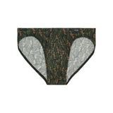 Vizzavona Comfort Micro Briefs | Khaki Print 403106-P0XD