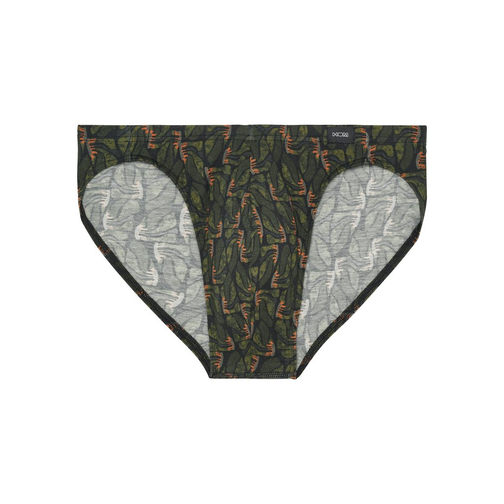 Vizzavona Comfort Micro Briefs | Khaki Print 403106-P0XD