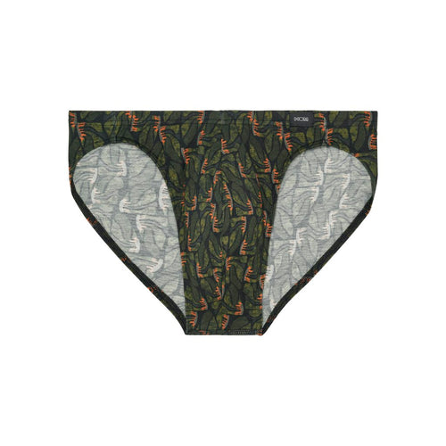 Vizzavona Comfort Micro Briefs | Khaki Print 403106-P0XD