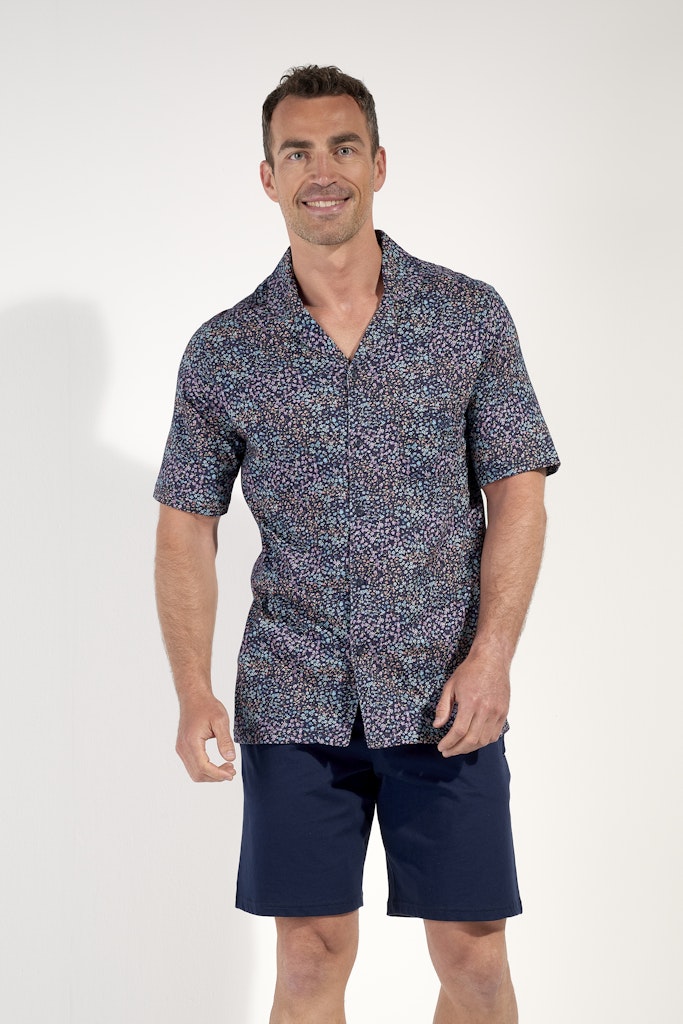 Vineyard Short Sleepwear | Navy Print 403110-I0RA