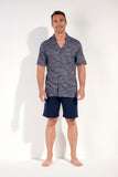 Vineyard Short Sleepwear | Navy Print 403110-I0RA