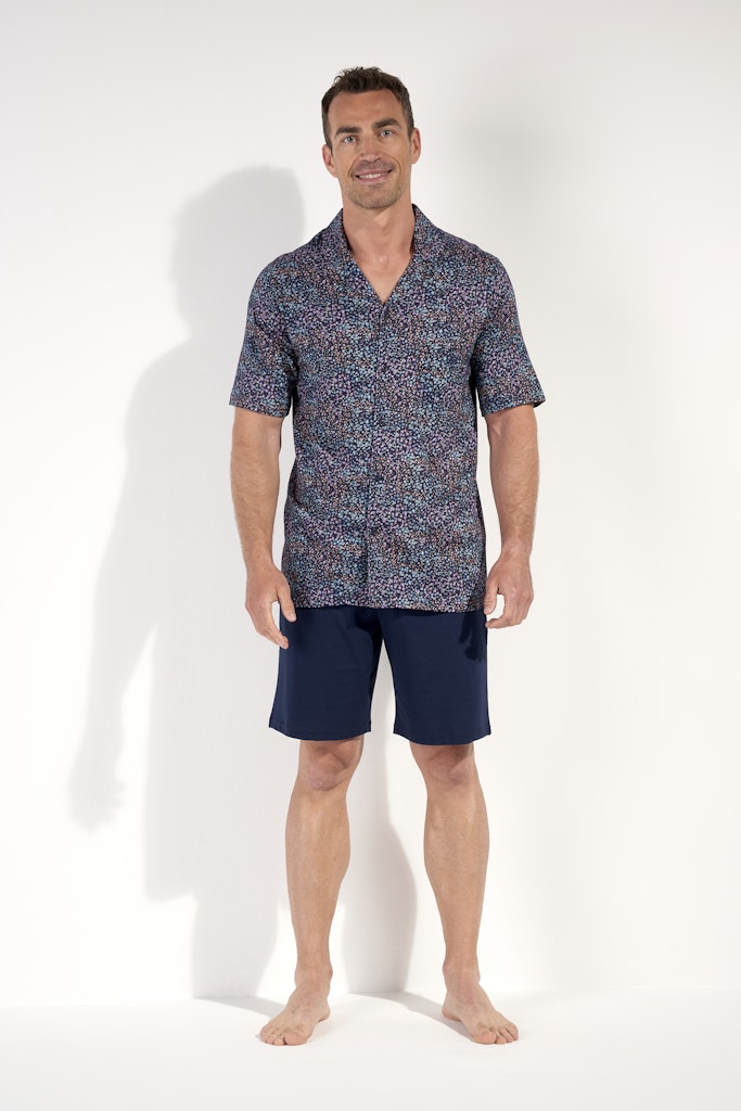 Vineyard Short Sleepwear | Navy Print 403110-I0RA