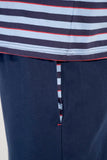 Atlantic Short Sleepwear | Blue Stripes 403112-R0BI