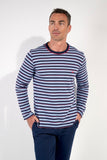 Atlantic Long Sleepwear | Blue Stripes 403113-R0BI