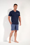 Hampton Short Sleepwear | Navy Print 403114-I0RA
