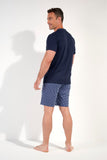 Hampton Short Sleepwear | Navy Print 403114-I0RA