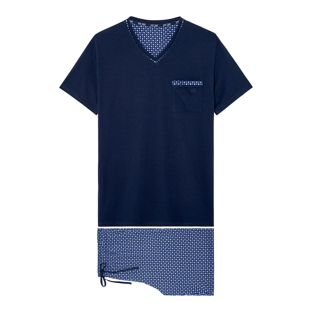 Hampton Short Sleepwear | Navy Print 403114-I0RA