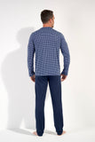 Hampton Long Sleepwear | Navy Print 403115-I0RA