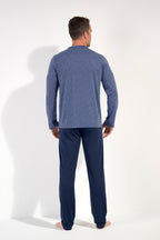 Hampton Long Sleepwear | Navy Print 403115-I0RA