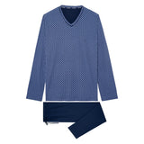 Hampton Long Sleepwear | Navy Print 403115-I0RA