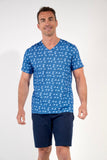 Beachcomber Short Sleepwear | Blue Print 403116-I0BI