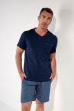 Bellagio Short Sleepwear | Navy Print 403117-I0RA