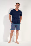 Bellagio Short Sleepwear | Navy Print 403117-I0RA