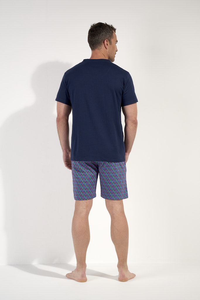 Bellagio Short Sleepwear | Navy Print 403117-I0RA