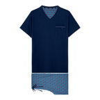 Bellagio Short Sleepwear | Navy Print 403117-I0RA