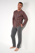 Westgate Long Sleepwear | Red Print 403120-I0PA