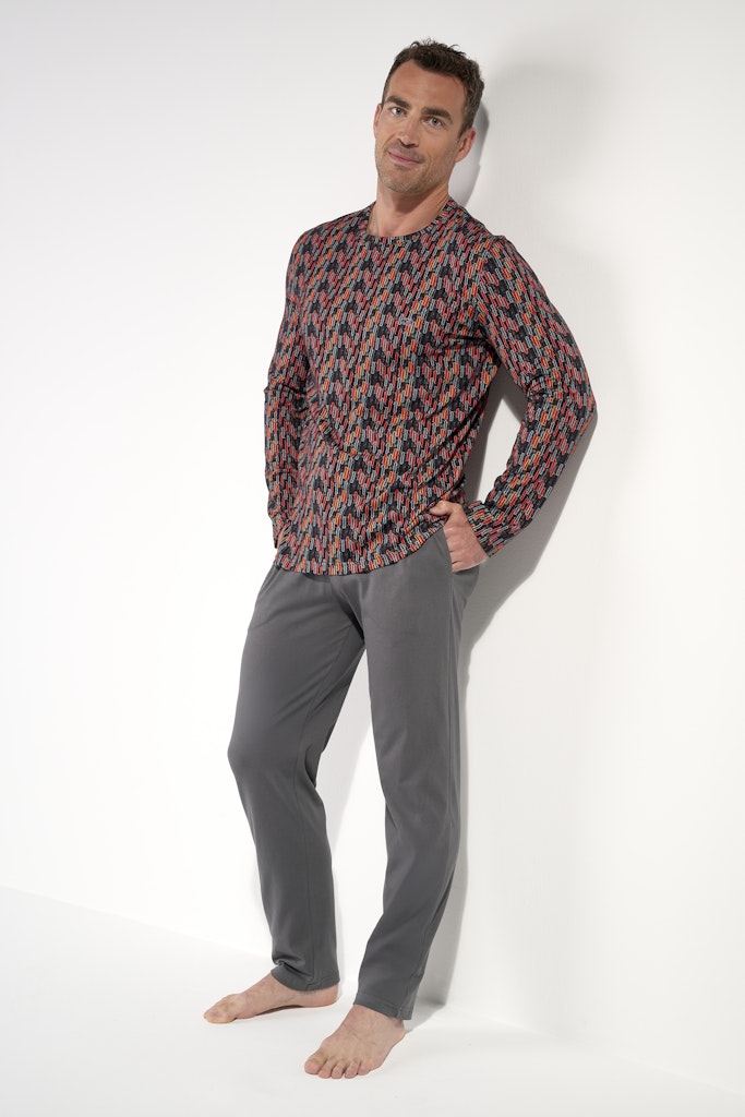 Westgate Long Sleepwear | Red Print 403120-I0PA