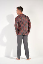 Westgate Long Sleepwear | Red Print 403120-I0PA