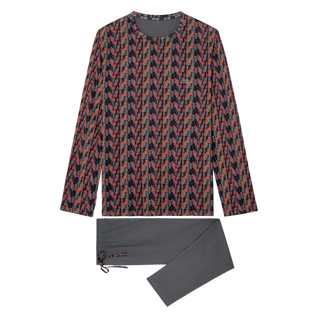 Westgate Long Sleepwear | Red Print 403120-I0PA