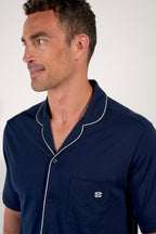 Rafael Short Sleepwear | Navy 403121-00RA