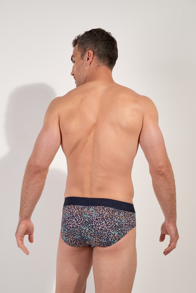 Vineyard Mini Briefs | Navy Print 403127-I0RA