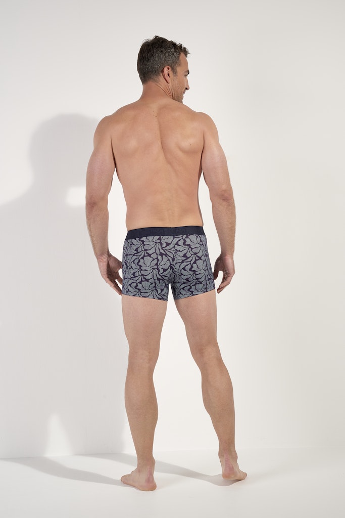 Long Island Boxer Briefs Ho1 | Navy Print 403133-P0RA