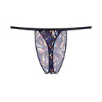 Viscaya G-String | Navy Print 403143-P0RA
